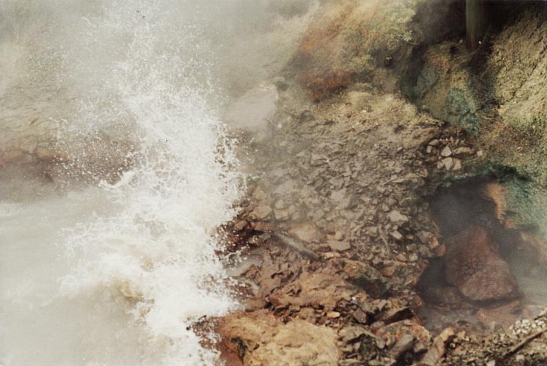 Super hot boiling water